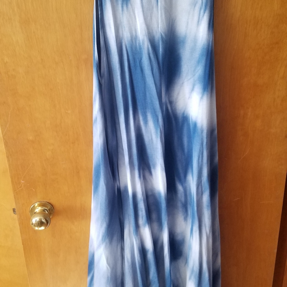 Zara tie dye midi tank dress